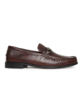 Pure Leather Plain Loafer Shoes