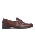 Pure Leather Plain Loafer Shoes