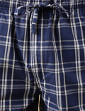 Pure Cotton Checks Pajama Set