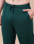 Cotton Blend Solid Drawstring Pyjama