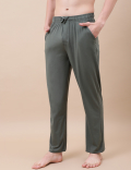 Cotton Blend Solid Drawstring Pyjama