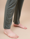 Cotton Blend Solid Drawstring Pyjama