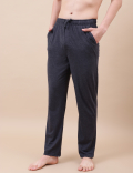 Cotton Blend Solid Drawstring Pyjama