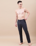 Cotton Blend Solid Drawstring Pyjama
