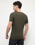 Modal Cotton Crew Neck T-Shirt