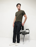 Modal Cotton Crew Neck T-Shirt