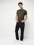 Modal Cotton Crew Neck T-Shirt