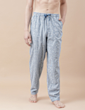Cotton Mix Striped Relaxed Fit Pyjama