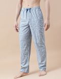 Cotton Mix Striped Relaxed Fit Pyjama