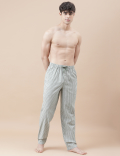 Cotton Mix Striped Relaxed Fit Pyjama