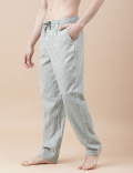 Cotton Mix Striped Relaxed Fit Pyjama