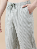 Cotton Mix Striped Relaxed Fit Pyjama