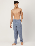 Cotton Mix Checked Comfort Fit Pyjama