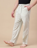 Cotton Mix Plain Relaxed Fit Pyjama