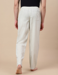 Cotton Mix Plain Relaxed Fit Pyjama