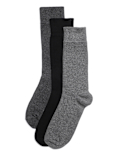 3 Pack Cotton Mix Calf Length Shocks
