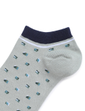 Cotton Mix Printed Skinny Fit Socks