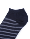 Cotton Mix Stripes Skinny Fit Socks