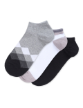3 Pair Cotton Mix Skinny Fit Socks