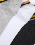 3 Pairs of Cotton Mix Striped Socks