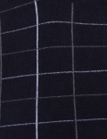 Cotton Mix Checked Socks