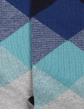 1Pk Argyle Socks