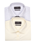 Easycare 2 Pk Gingham Micro Print