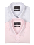 Easycare 2Pk Micro Print Shirt