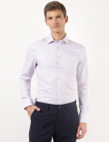 Pure Cotton Printed Spread Collar Shirt