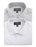 2PK Easy To Iron  Design Shirt