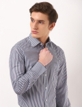 2 Pk Navy Mix Shirts