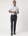 Pure Cotton Check Printed Half Sleeve Shirt