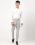 Pure Cotton Striped Spread Collar Shirt