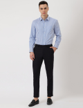 Pure Cotton Striped Classic Collar Shirt