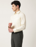 Pure Cotton Striped Classic Collar Shirt