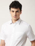 Pure Cotton Printed Classic Collar Shirt