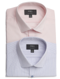 2PK Easy To Iron  Shirt