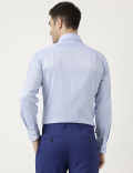 Pure Cotton Slim Fit Textured Shirt