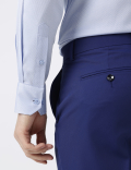 Pure Cotton Slim Fit Textured Shirt