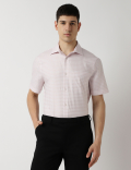 Pure Cotton Spread Collar Shirt