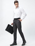 3pk Slim Fit Collared Shirts