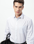 3pk Easy Iron Spread Collar Shirts