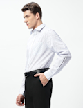 3pk Easy Iron Spread Collar Shirts