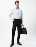 3pk Easy Iron Spread Collar Shirts