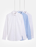 Pack Of 3 Print, Solid & Stripe Shirts