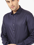 Circle Textured Shirt