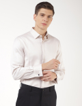 Premium Structure Double Cuff Slim Fit Shirt