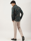 Premium Ornate Floral Print Slim Fit Shirt