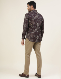 Premium Ornate Floral Print Slim Fit Shirt