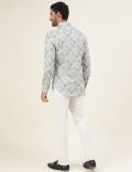 Premium Floral Structure Slim Fit Shirt